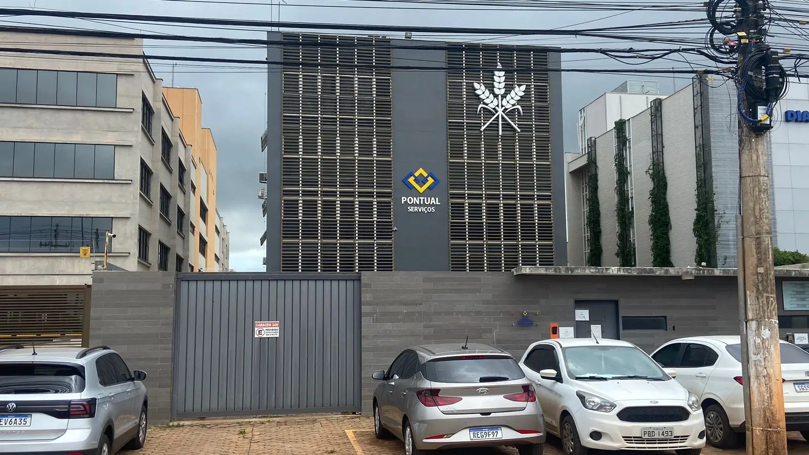 Fachada da Pontual Serviços